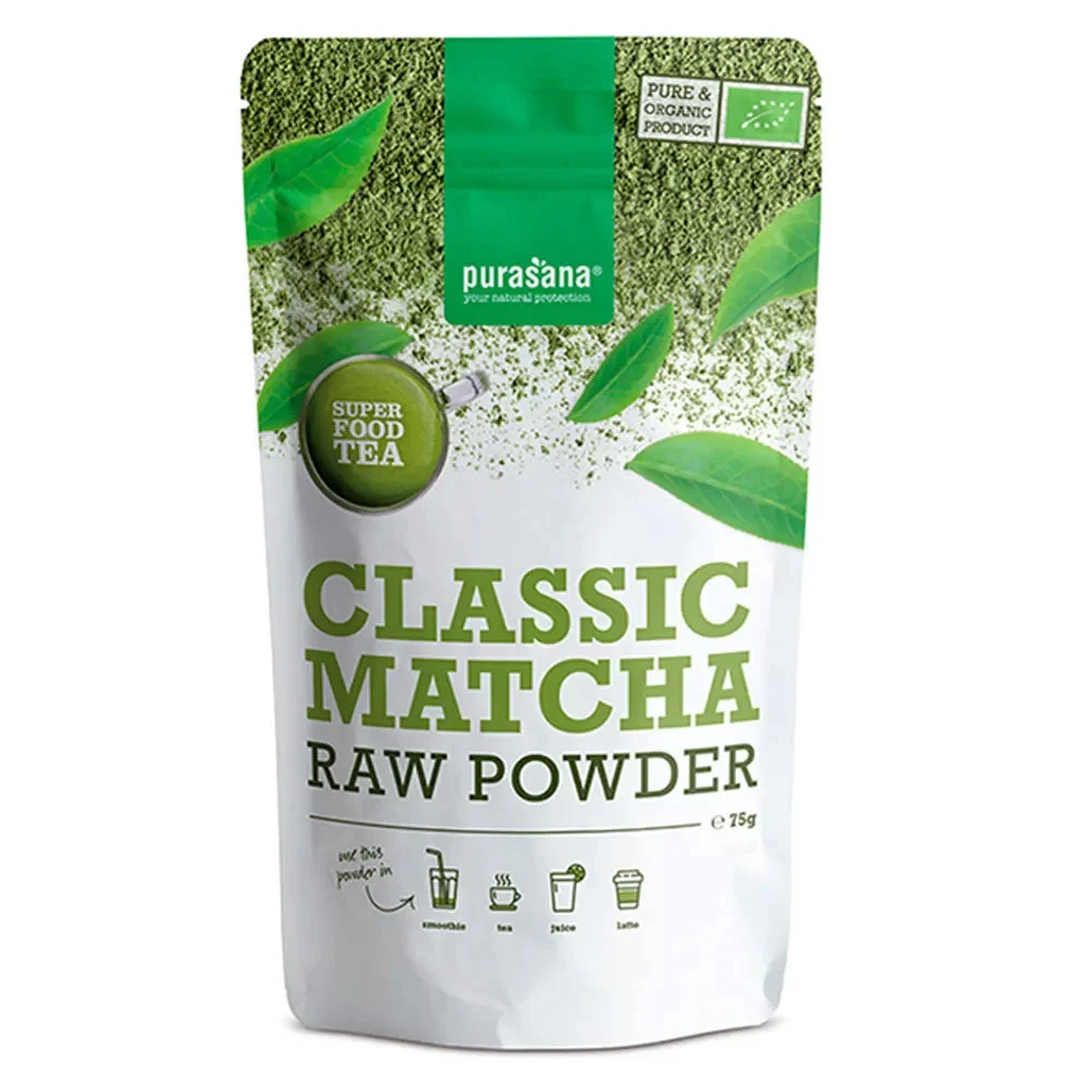Purasana Super Food Matcha classico biologico in polvere 75g