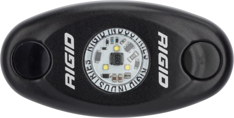 Rigid Industries A-Series Light - Black - High Strength - Red