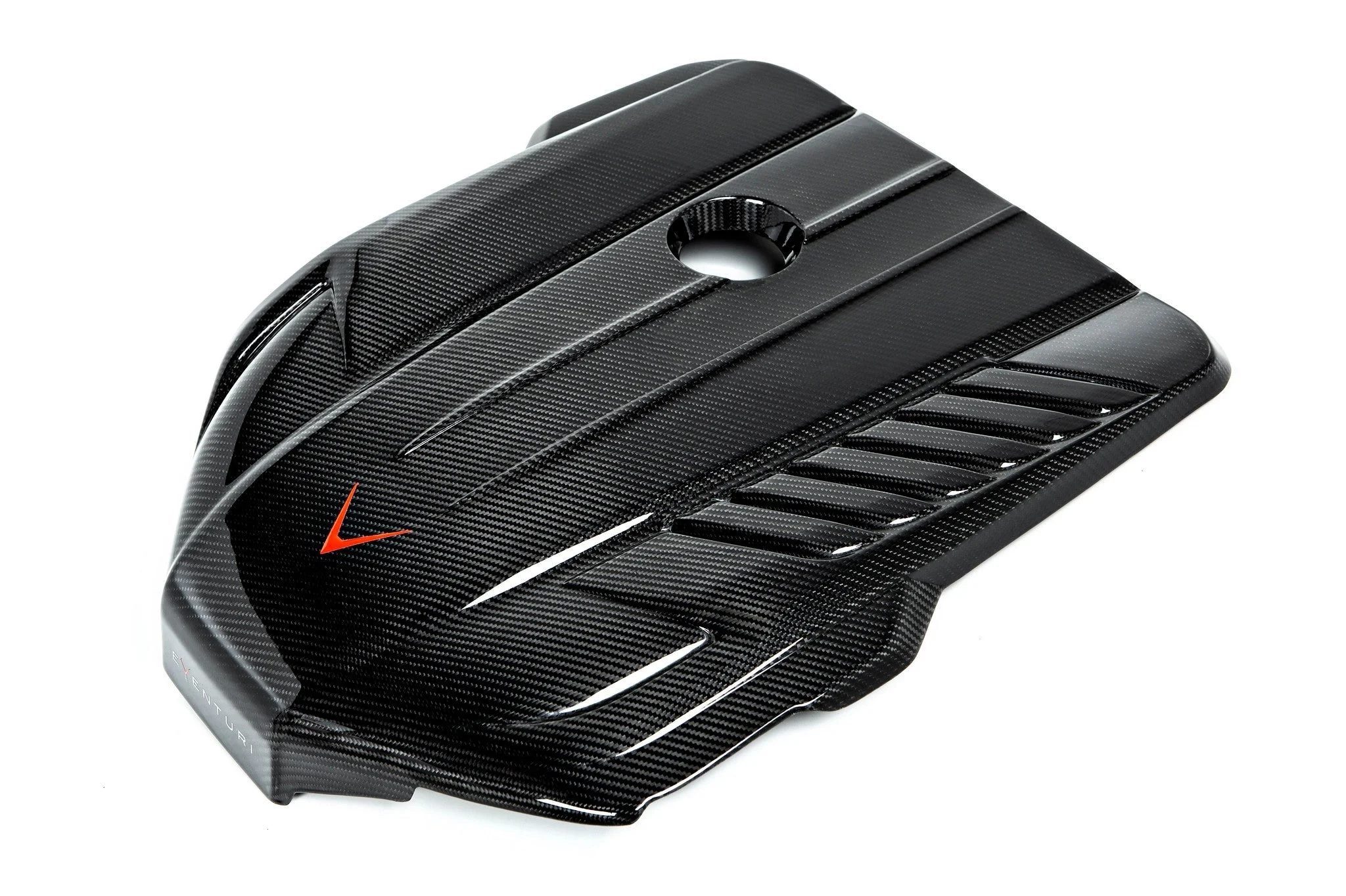 Eventuri Black Carbon Fiber Engine Cover for Toyota Supra 2020-2026