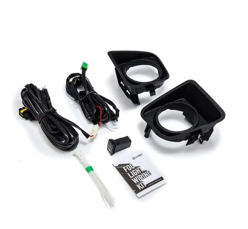 AlphaRex 09-12 Toyota RAV4 Bezel & Wiring Kit (Does Not Include Fog Lights)