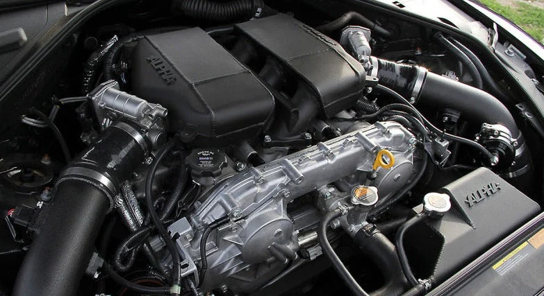 AMS Performance GT-R R35 Induction Kit w/Stock Turbos / Alpha I/C/Carbon Manifold/TB/TiAL Flanges