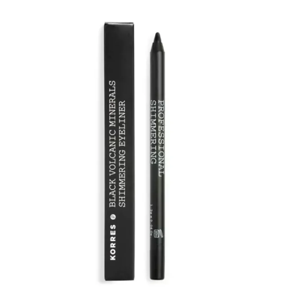 Korres Black Volcanic Minerals matita occhi colore 01 nera 1,14 g