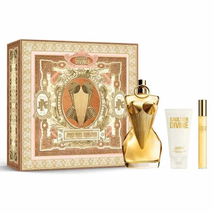 Jean Paul Gaultier Divine Eau De Perfume Spray 100 ml Set 3 Pezzi