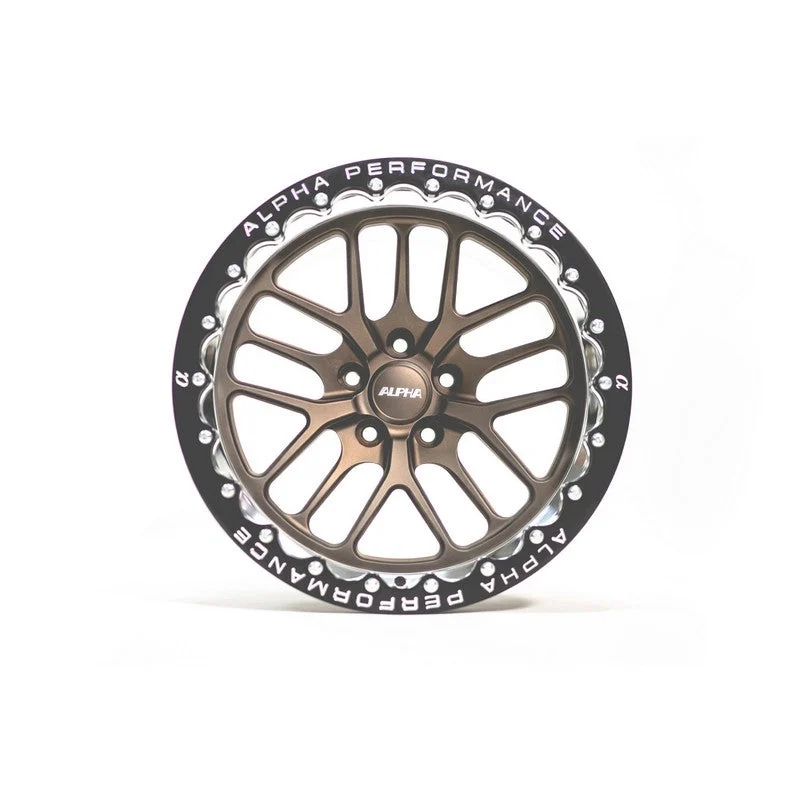 Ams Performance Alpha Race X 17X10" Rear Beadlock Drag Wheel For Nissan GT-R R35