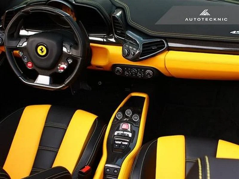 AutoTecknic Interior Carbon Fiber Interior Package For Ferrari 458 Italia, 458 Spider