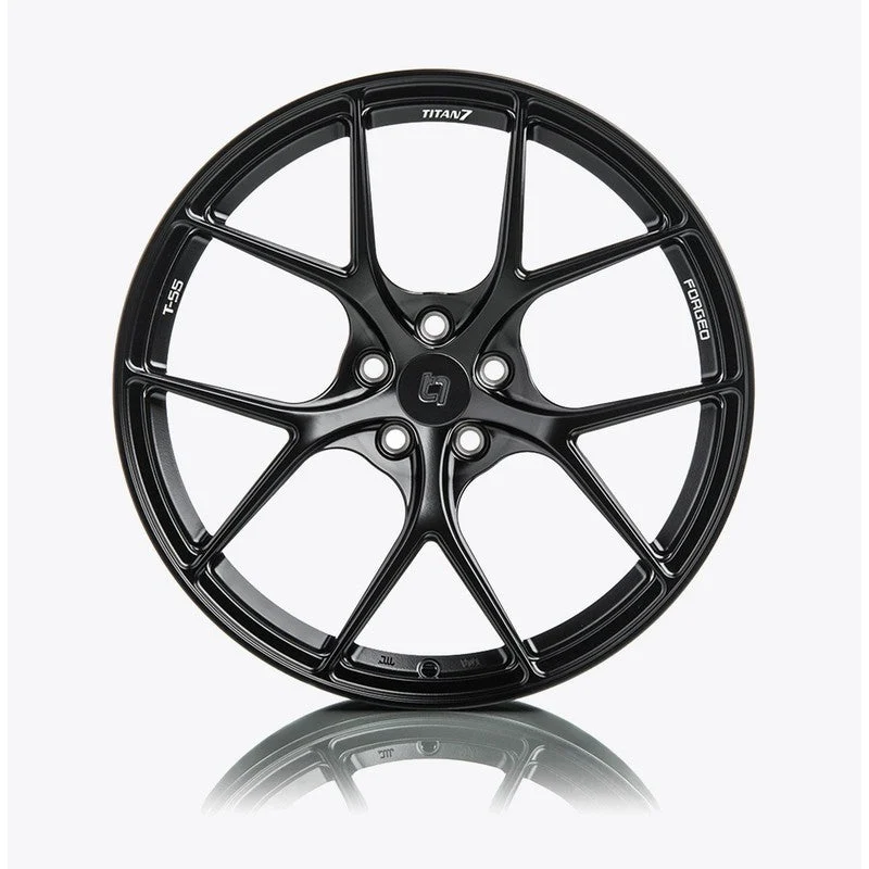 Titan 7 20 Inch T-S5 Machine Black Forged Wheels For Chevrolet SS