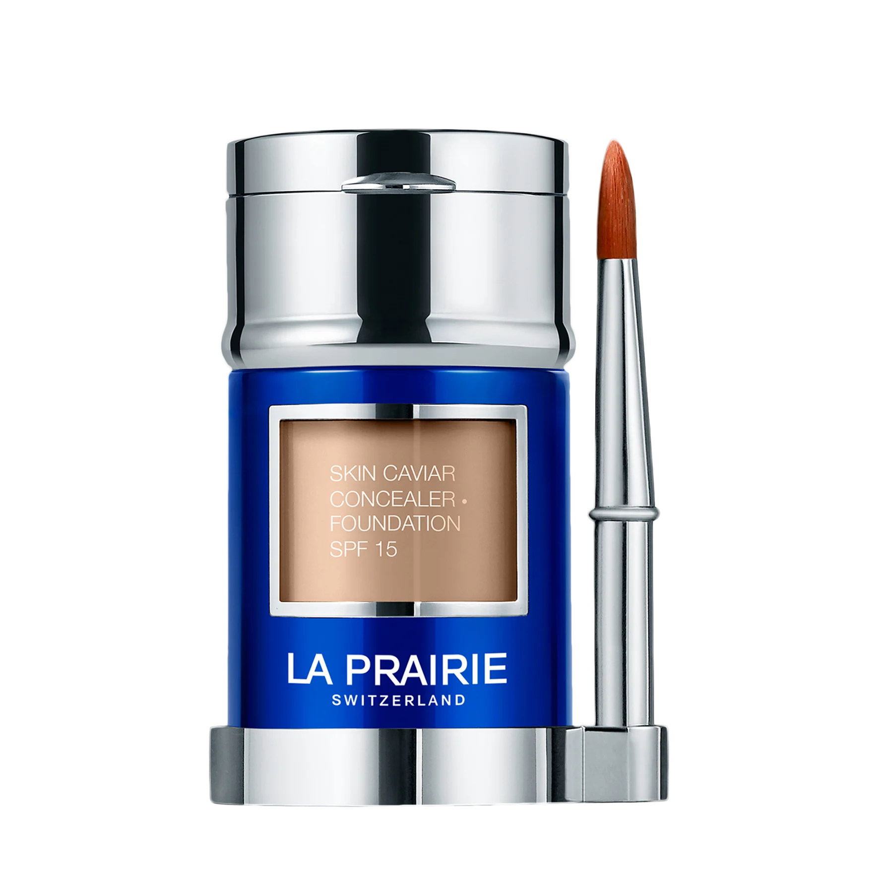 La prairie Lussuoso trucco liquido con correttore SPF 15 (Skin Caviar Fondotinta) 30 ml + 2 g - Tonalità: Tenero Avorio