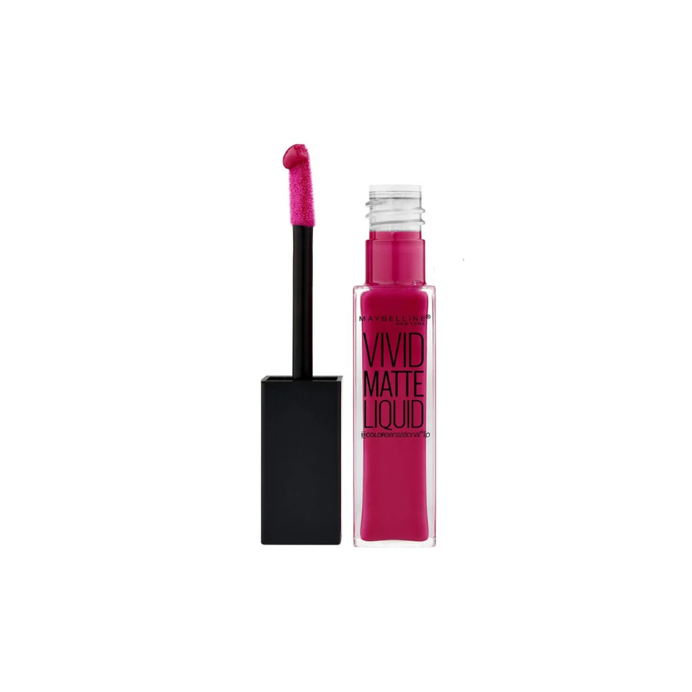 Rossetto Liquido Vivid Matte Maybelline 15 Rosa Elettrico