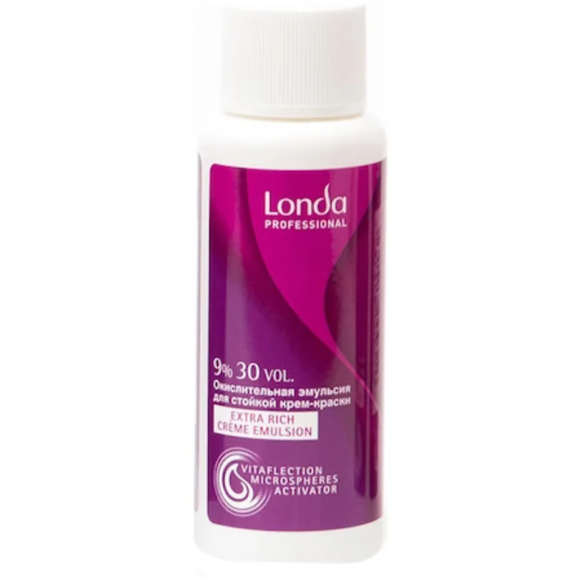 Londa Professional Emulsione Crema Extra Ricca 9% 30 Vol. 60 ml