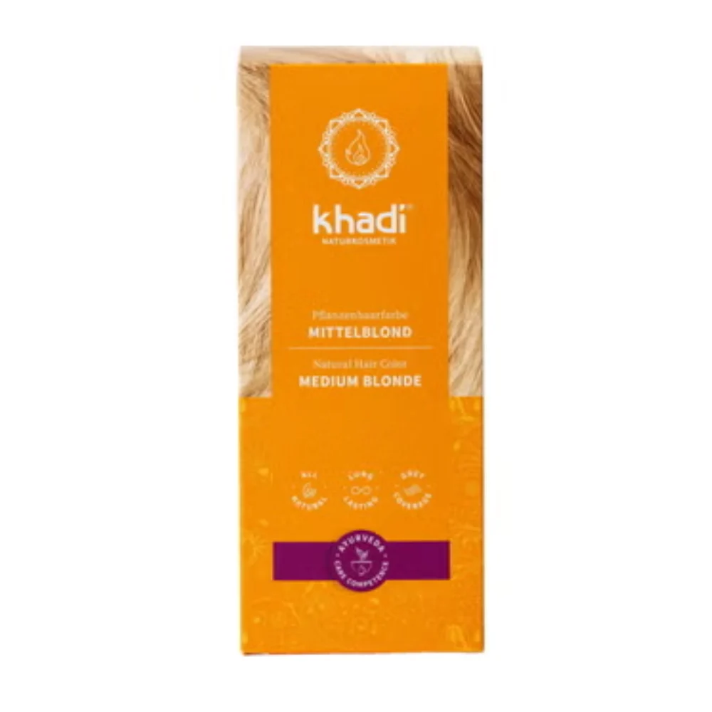 Khadi® Tinta Vegetale - Biondo Medio (Miele) 100 g