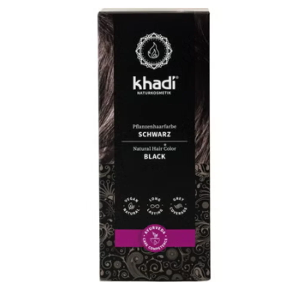 Khadi® Tinta Vegetale - Nero 100 g