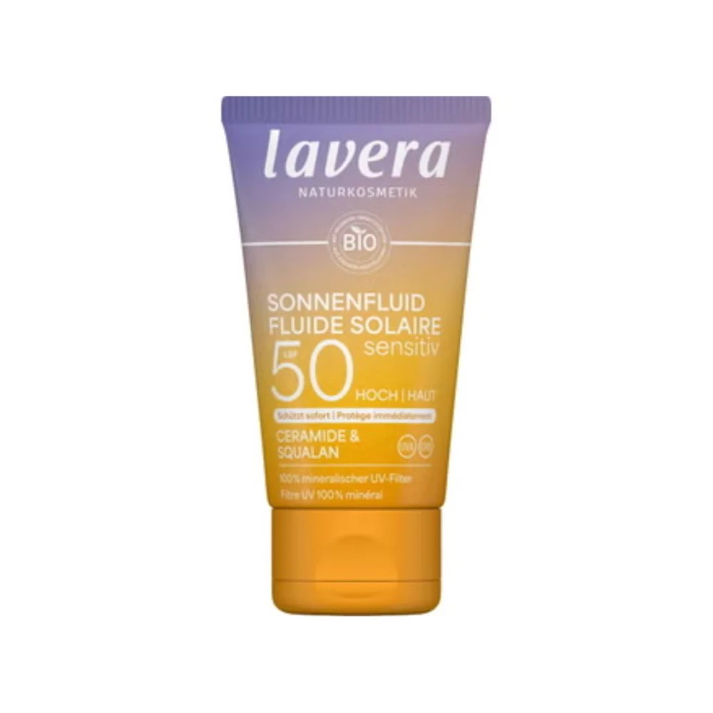 Lavera Fluido Solare Sensitiv SPF 50, 40 ml