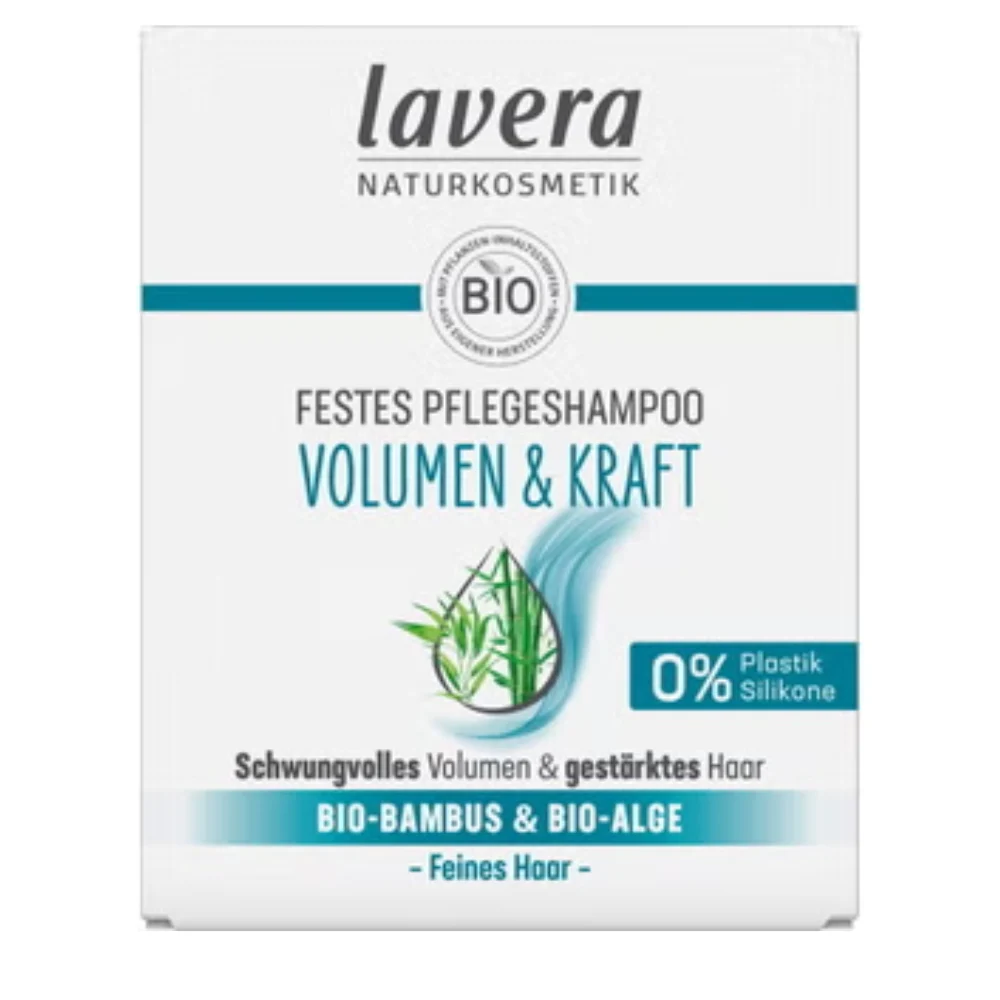 Lavera Shampoo Solido Forza e Volume , 50 g
