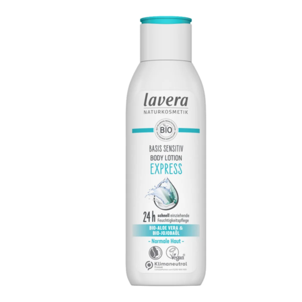Lavera Basis Sensitiv - Lozione Idratante Express, 250 Ml