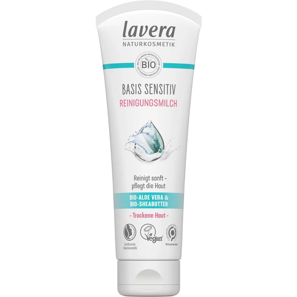 Lavera basis sensitiv - Latte detergente, 125 ml