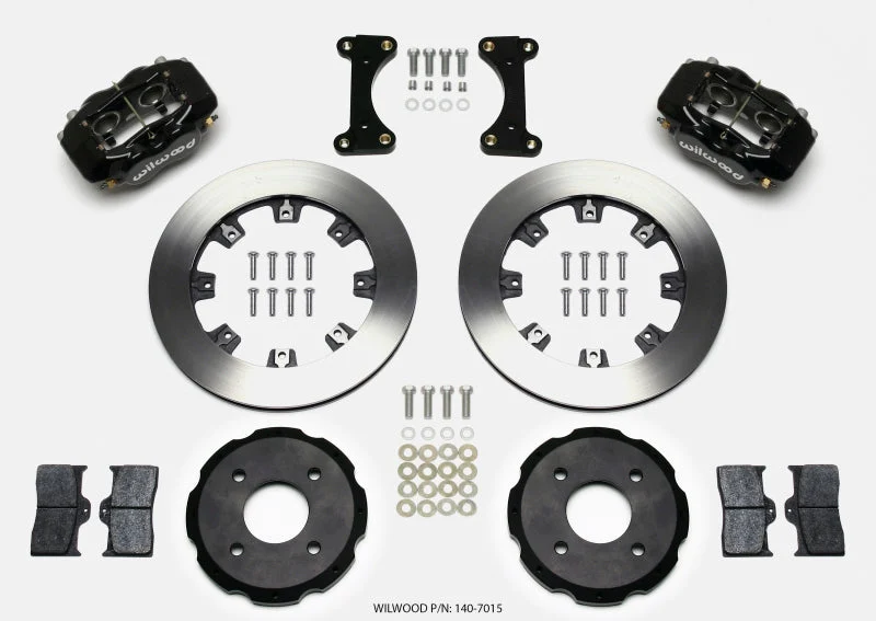 Wilwood Forged Dynalite Front Hat Kit 12.19in 2002 Mitsubishi Lancer