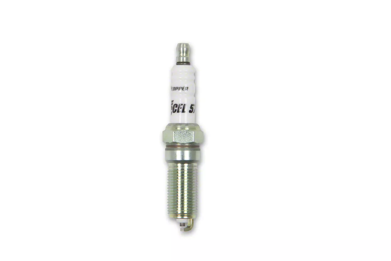 Accel HP Copper Spark Plug; 1 Range Colder (10-26 5.0L, 6.2L F-150)