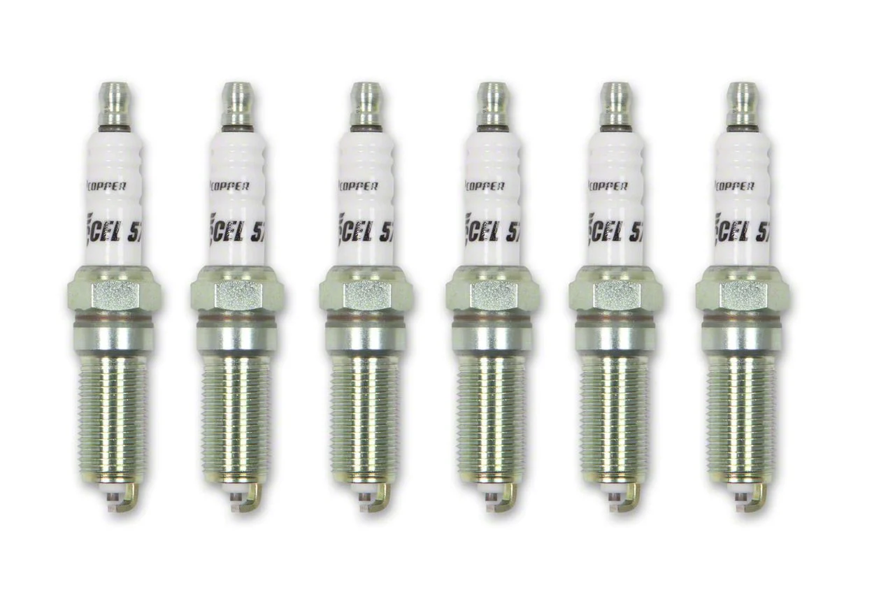 Accel HP Copper Spark Plugs; 1 Range Colder (11-26 3.5L EcoBoost F-150)