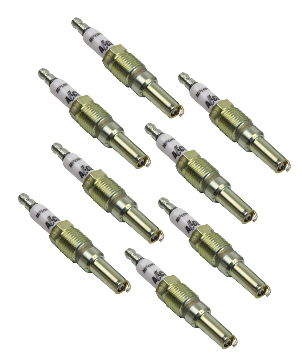Accel HP Copper Spark Plugs; 1 Range Colder; 8-Pack (04-08 5.4L F-150)