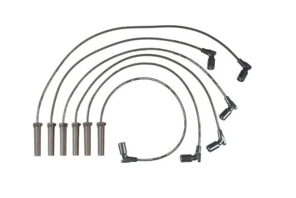 PROConnect Spark Plug Wire Set; Straight Boot; 6-Piece (07-12 4.3L Silverado 1500)