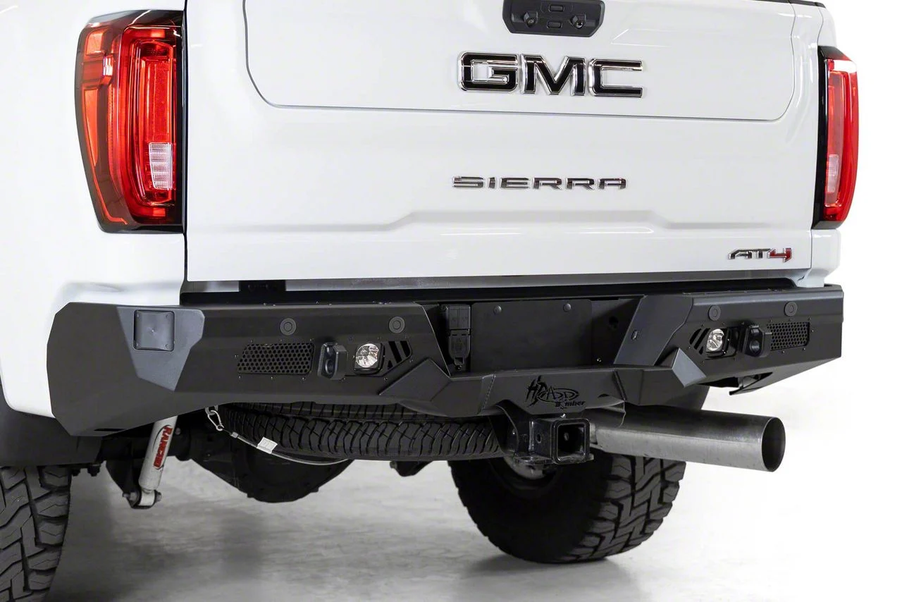 Addictive Desert Designs Bomber HD Rear Bumper with Blind Spot Modules Openings (20-26 Silverado 3500 HD)