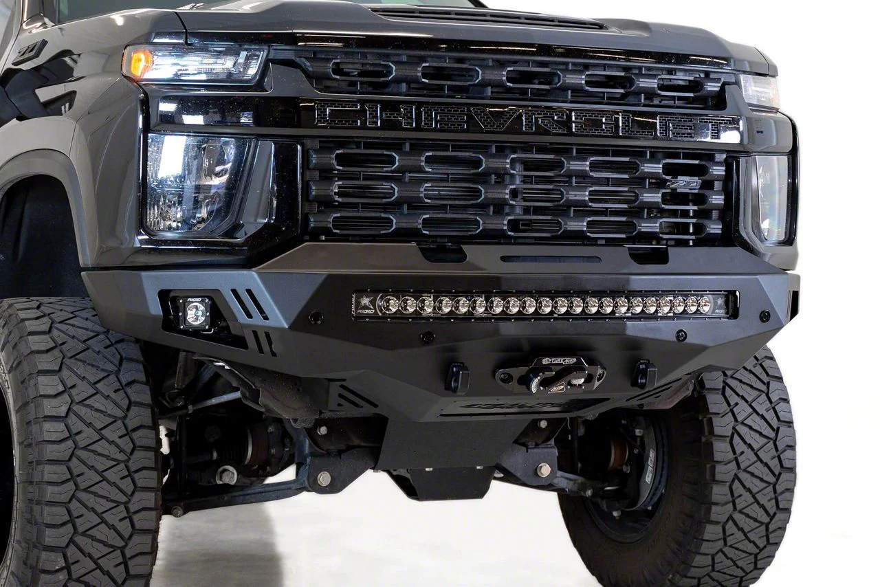 Addictive Desert Designs Stealth Fighter Front Bumper (20-23 Silverado 3500 HD)