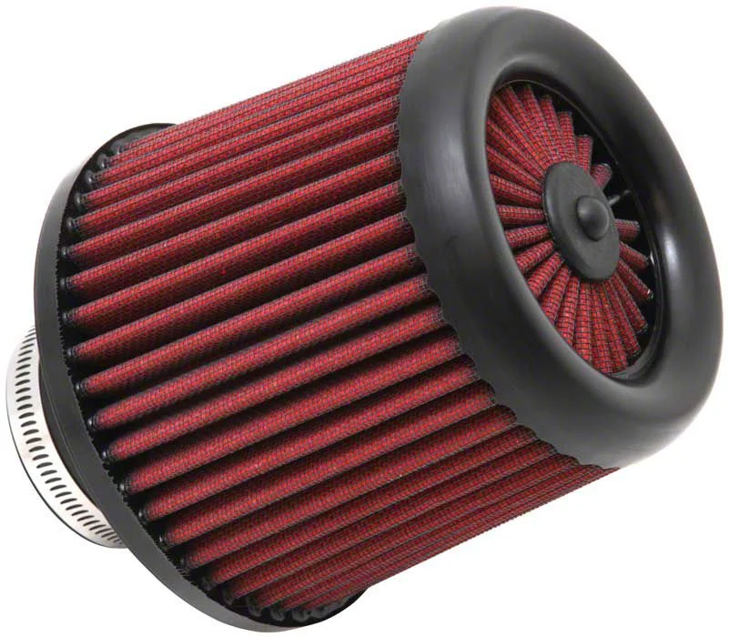 AEM Induction Race DryFlow Air Filter; 2.50-Inch Inlet / 5.50-Inch Length (Universal; Some Adaptation May Be Required)