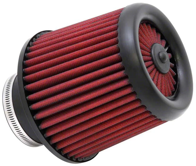 AEM Induction Race DryFlow Air Filter; 3-Inch Inlet / 5.563-Inch Length (Universal; Some Adaptation May Be Required)