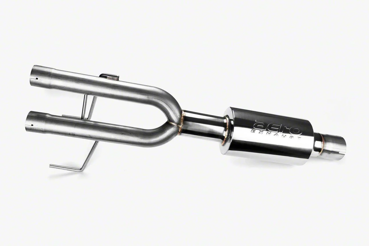 Aero Exhaust Direct Fit Performance Muffler; Mild Sound (09-18 5.7L RAM 1500 w/ Factory Dual Exhaust)