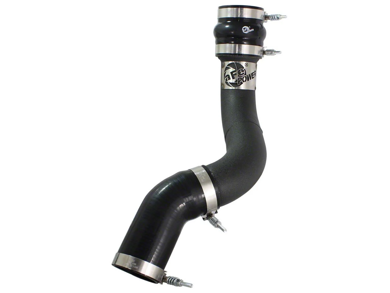 AFE BladeRunner 3-Inch Cold Charge Pipe; Black (13-18 6.7L RAM 2500)