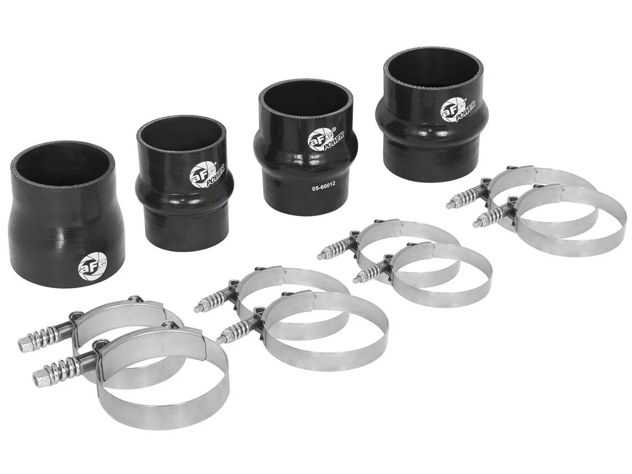 AFE BladeRunner Intercooler Couplings and Clamps Kit for aFe GT Series Intercooler and aFe Tubes (10-12 6.7L RAM 2500)