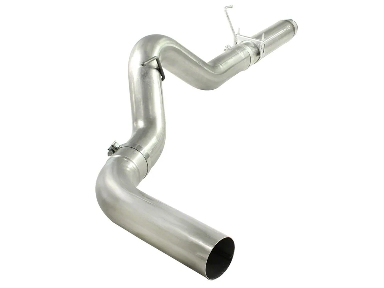 AFE Large Bore-HD 5-Inch Single Exhaust System; Side Exit (07-12 6.7L RAM 2500)