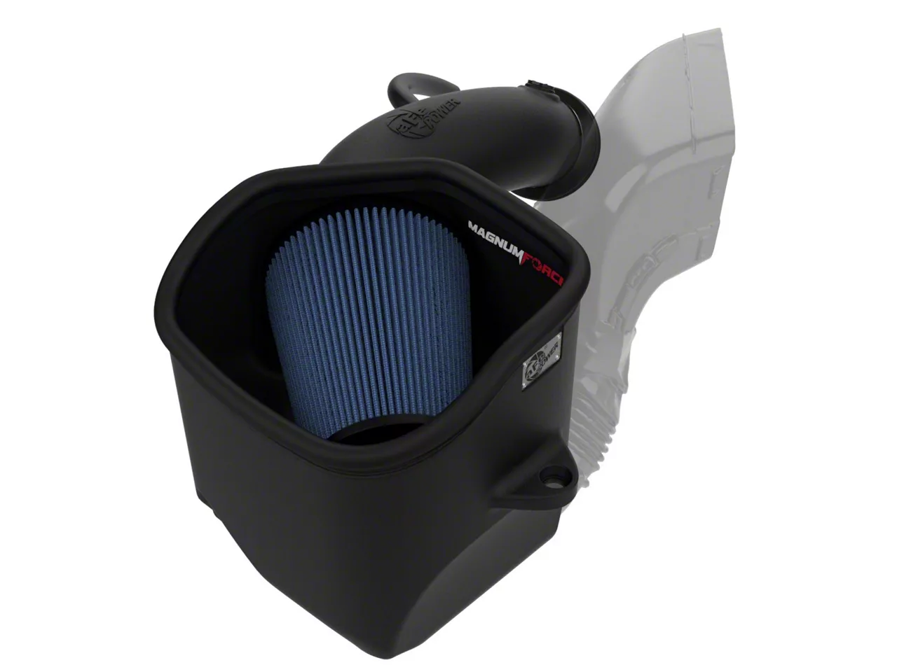 AFE Magnum FORCE Stage-2 Cold Air Intake with Pro 5R Oiled Filter; Black (19-26 6.4L RAM 2500)