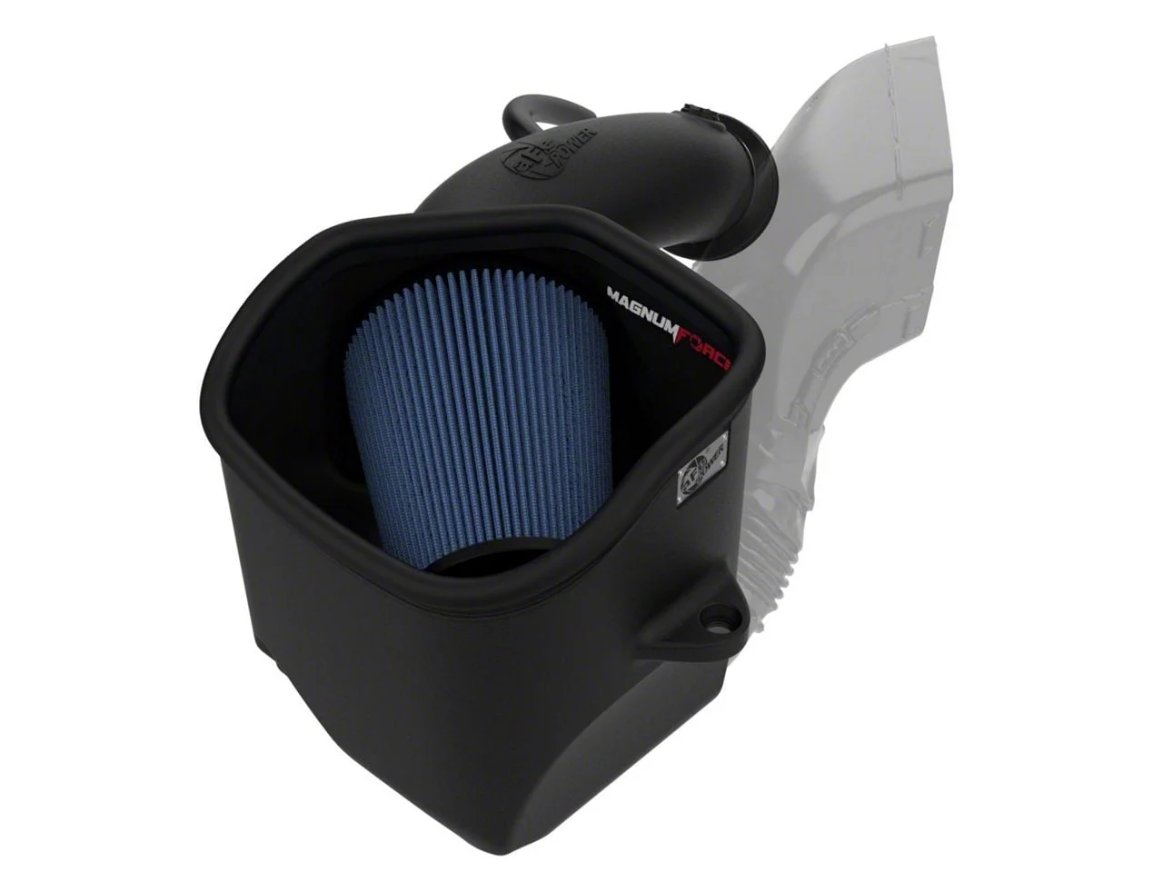 AFE Magnum FORCE Stage-2 Cold Air Intake with Pro 5R Oiled Filter; Black (19-26 6.4L RAM 3500)