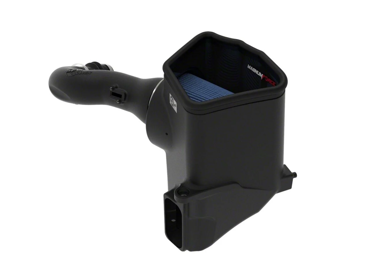 AFE Magnum FORCE Stage-2 Cold Air Intake with Pro 5R Oiled Filter; Black (19-26 4.3L Sierra 1500)