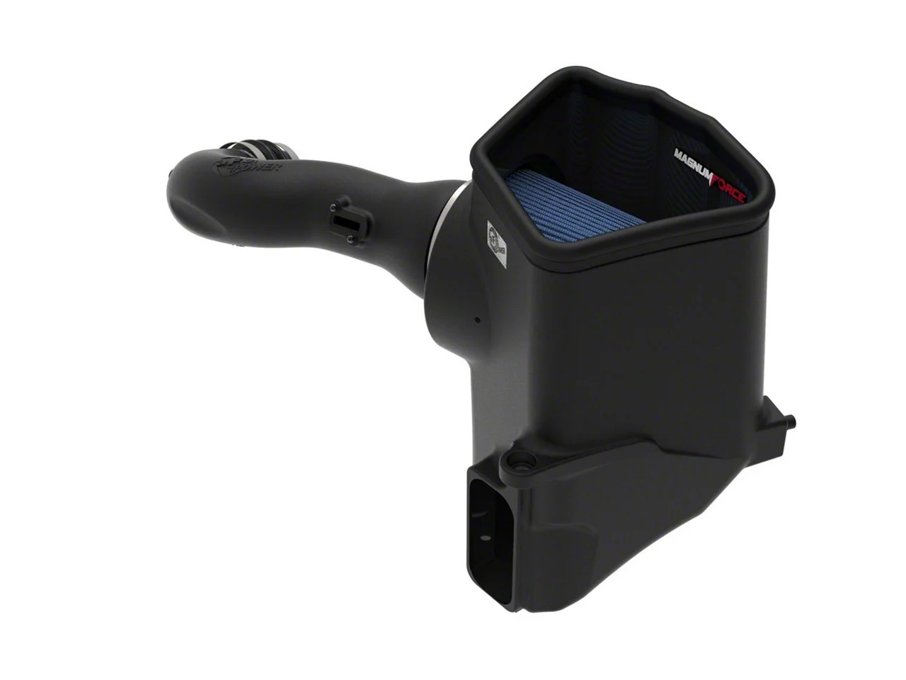 AFE Magnum FORCE Stage-2 Cold Air Intake with Pro 5R Oiled Filter; Black (19-26 5.3L Sierra 1500)