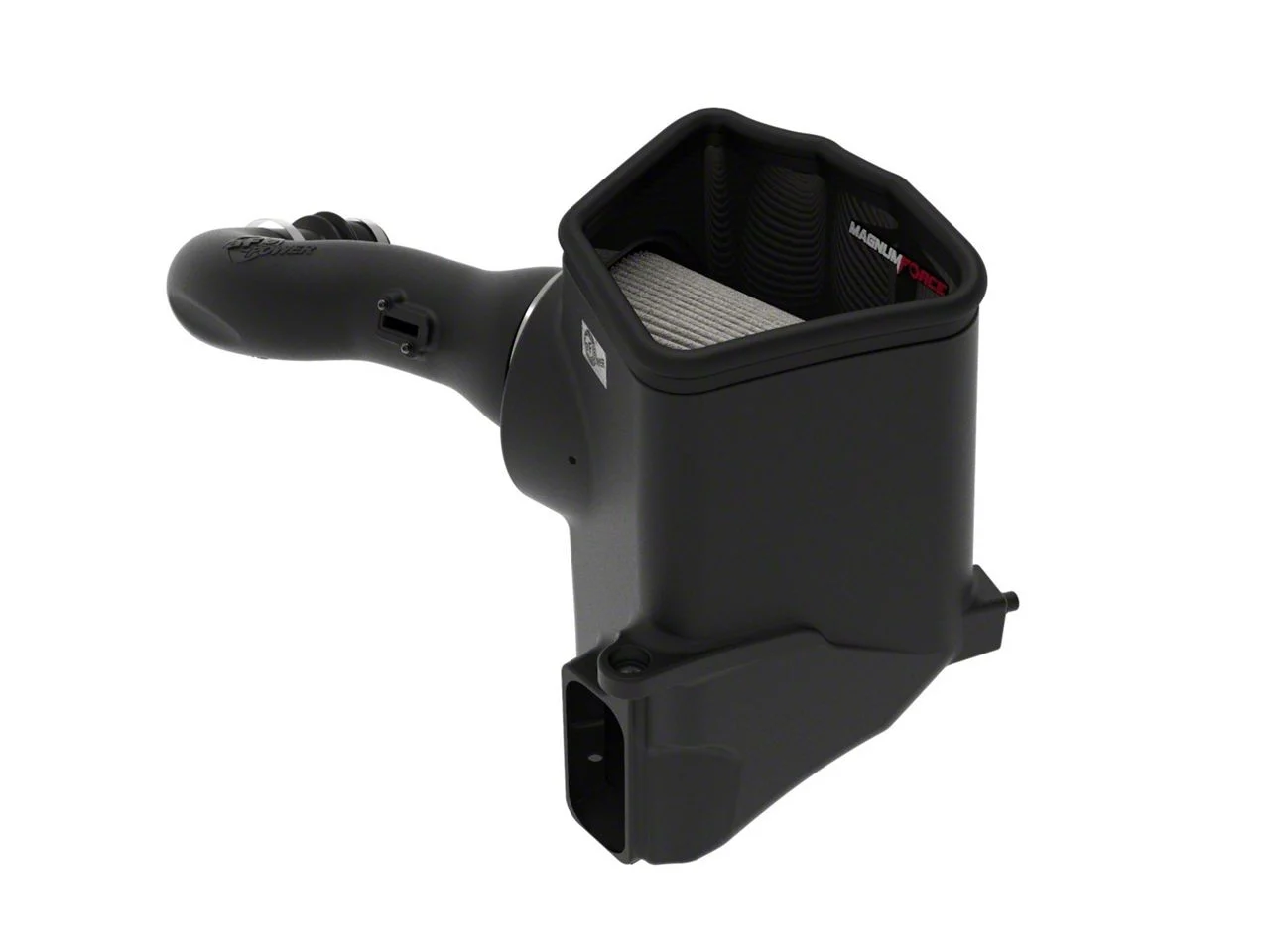 AFE Magnum FORCE Stage-2 Cold Air Intake with Pro DRY S Filter; Black (19-26 4.3L Sierra 1500)