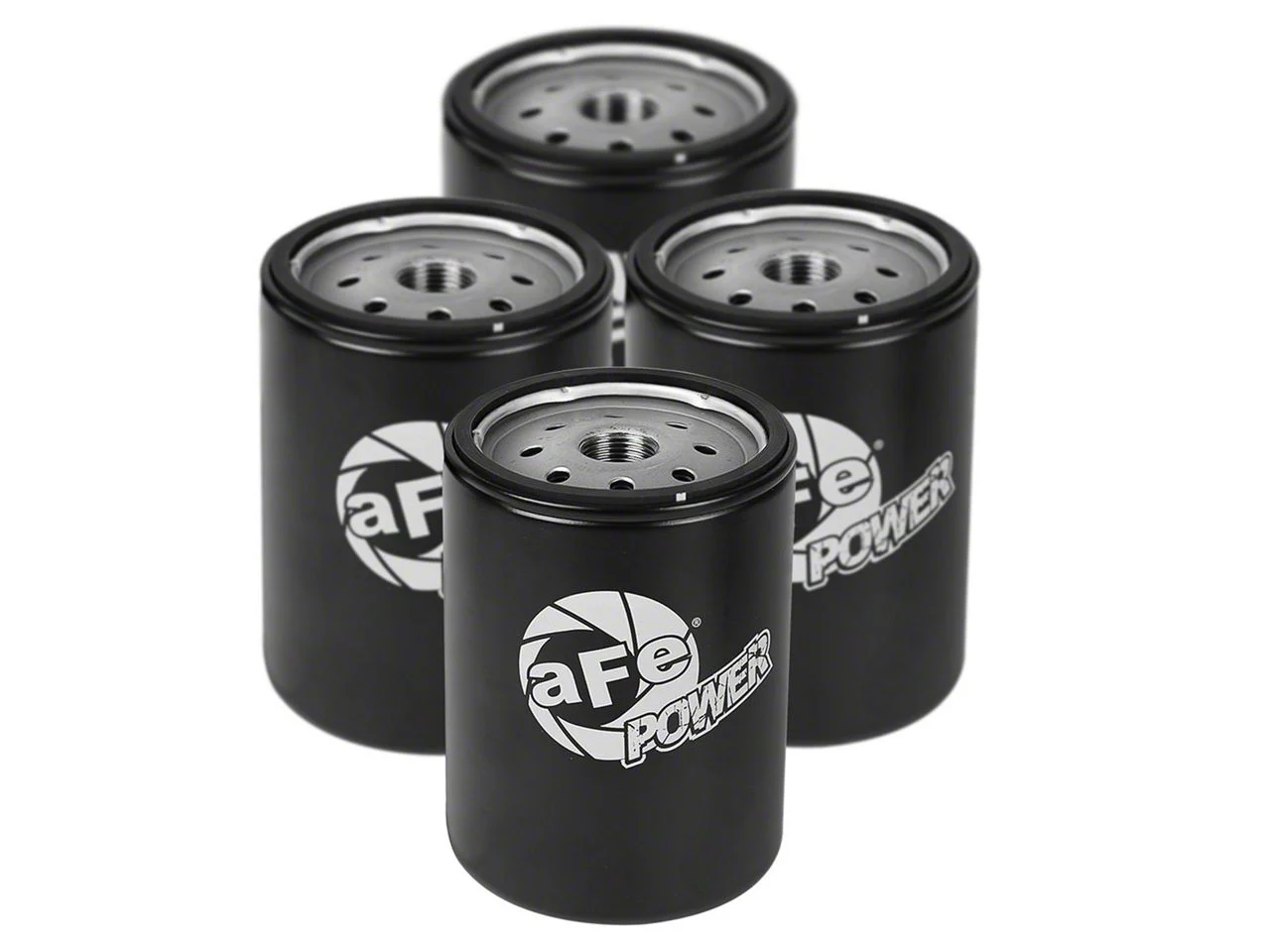 AFE Pro GUARD HD Oil Filter; Set of Four (07-19 6.6L Duramax Silverado 2500 HD)