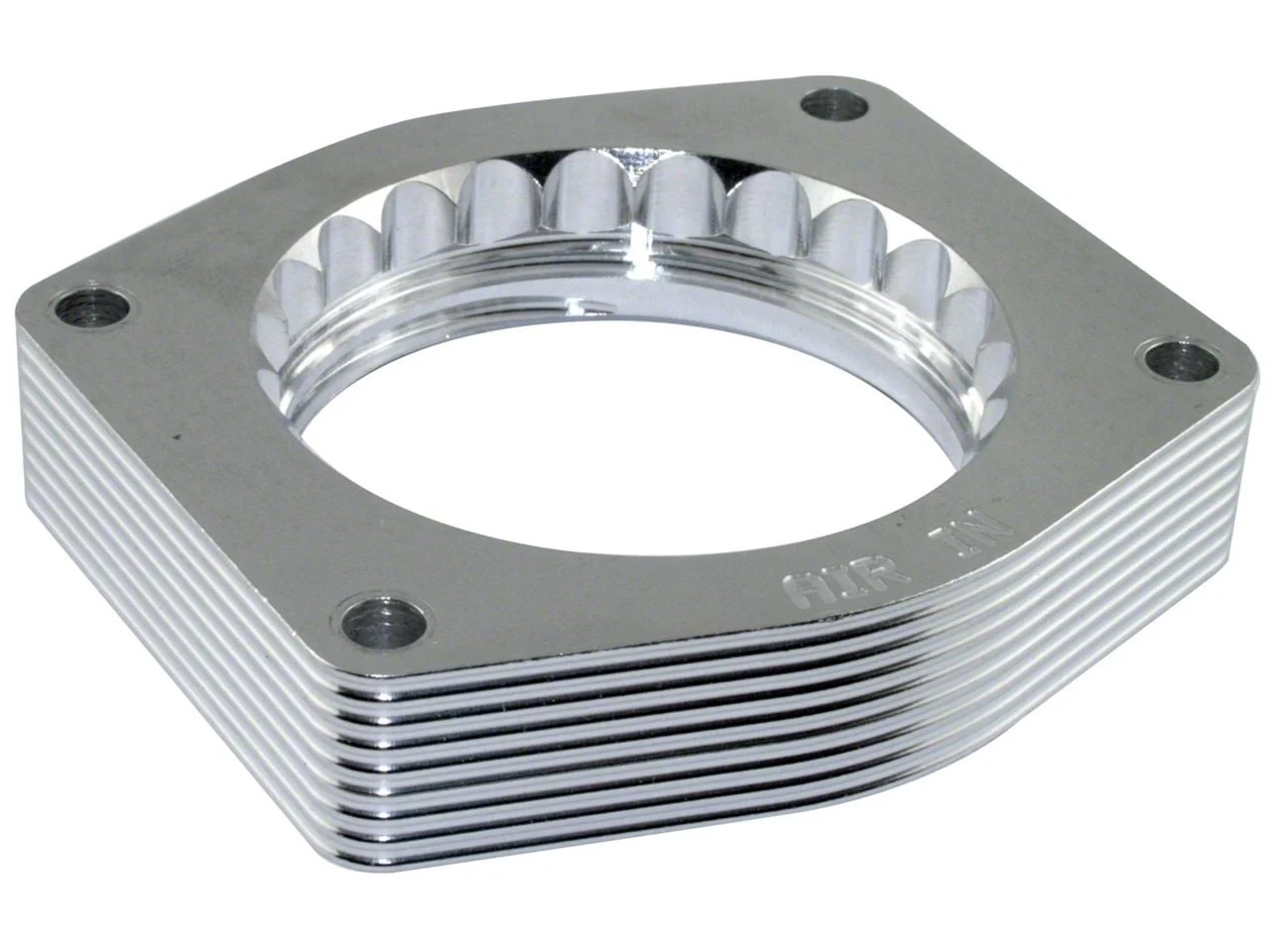 AFE Silver Bullet Throttle Body Spacer (07-13 6.0L Silverado 2500 HD)