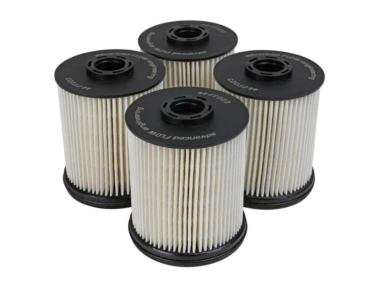 AFE Pro GUARD HD Fuel Filter; Set of Four (17-26 6.6L Duramax Silverado 3500 HD)