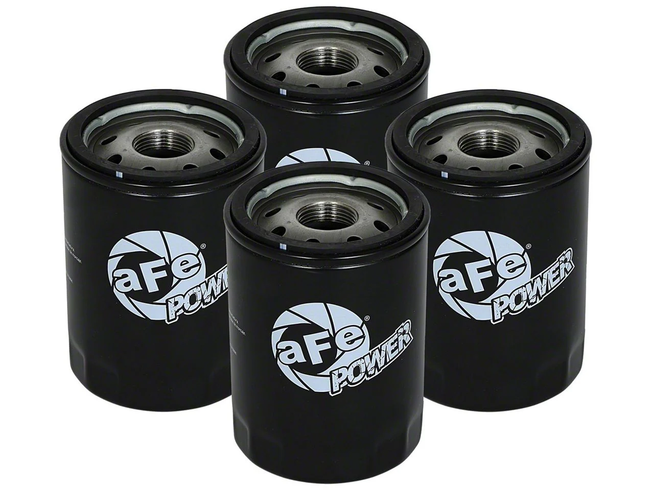 AFE Pro GUARD HD Oil Filter; Set of Four (20-26 6.6L Gas Silverado 3500 HD)