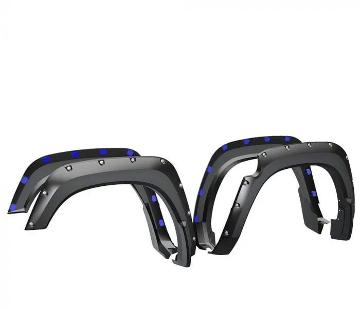 Air Design Super Bolt Fender Flares; Satin Black (19-26 RAM 2500)