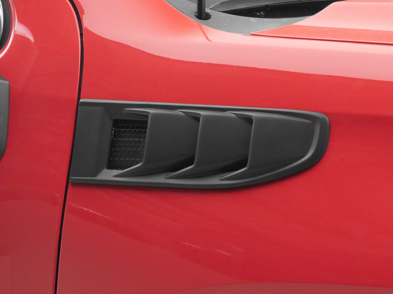 Air Design Fender Vents; Satin Black (19-26 Sierra 1500)