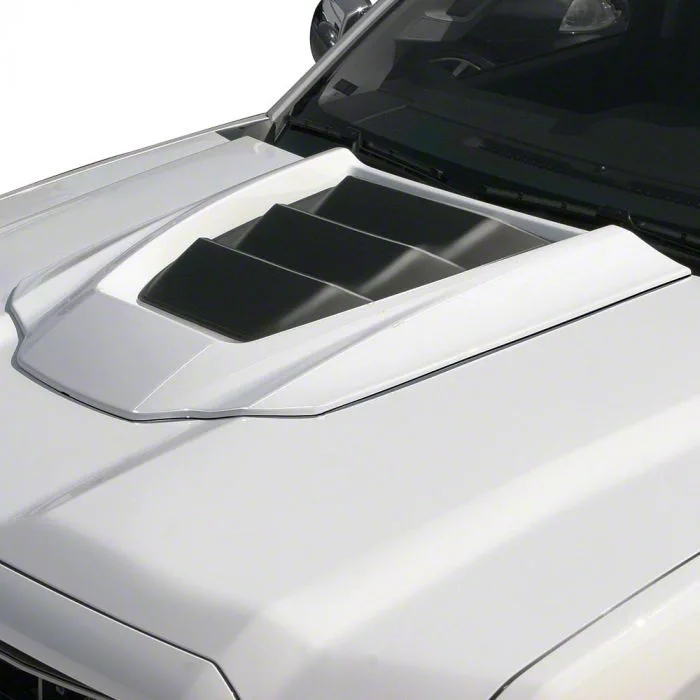 Air Design Hood Scoop; Satin Black (16-18 Sierra 1500)