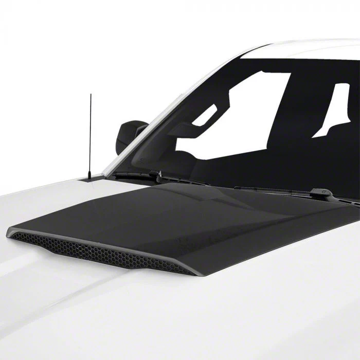 Air Design Hood Scoop; Satin Black (14-15 Silverado 1500)