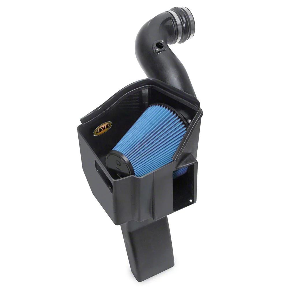 Airaid MXP Series Cold Air Intake with Blue SynthaMax Dry Filter (07-10 6.6L Duramax Sierra 2500 HD)