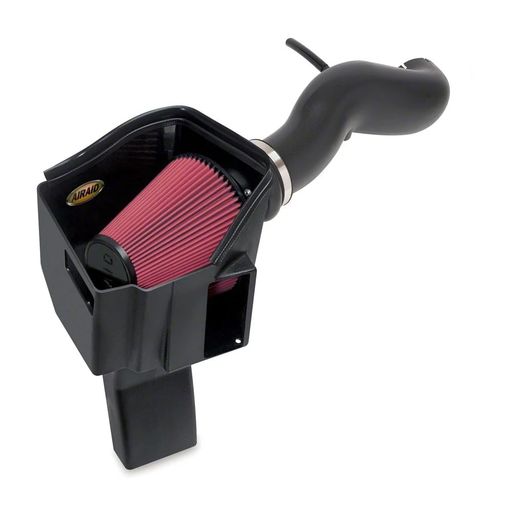 Airaid MXP Series Cold Air Intake with Red SynthaMax Dry Filter (07-08 6.0L Sierra 2500 HD w/ Mechanical Cooling Fan)