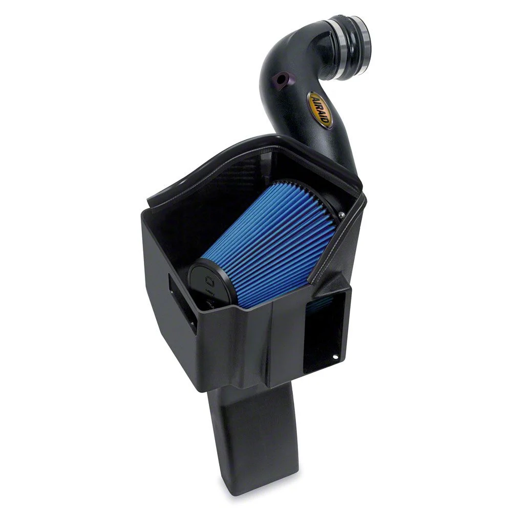 Airaid MXP Series Cold Air Intake with Blue SynthaMax Dry Filter (11-12 6.6L Duramax Silverado 2500 HD)