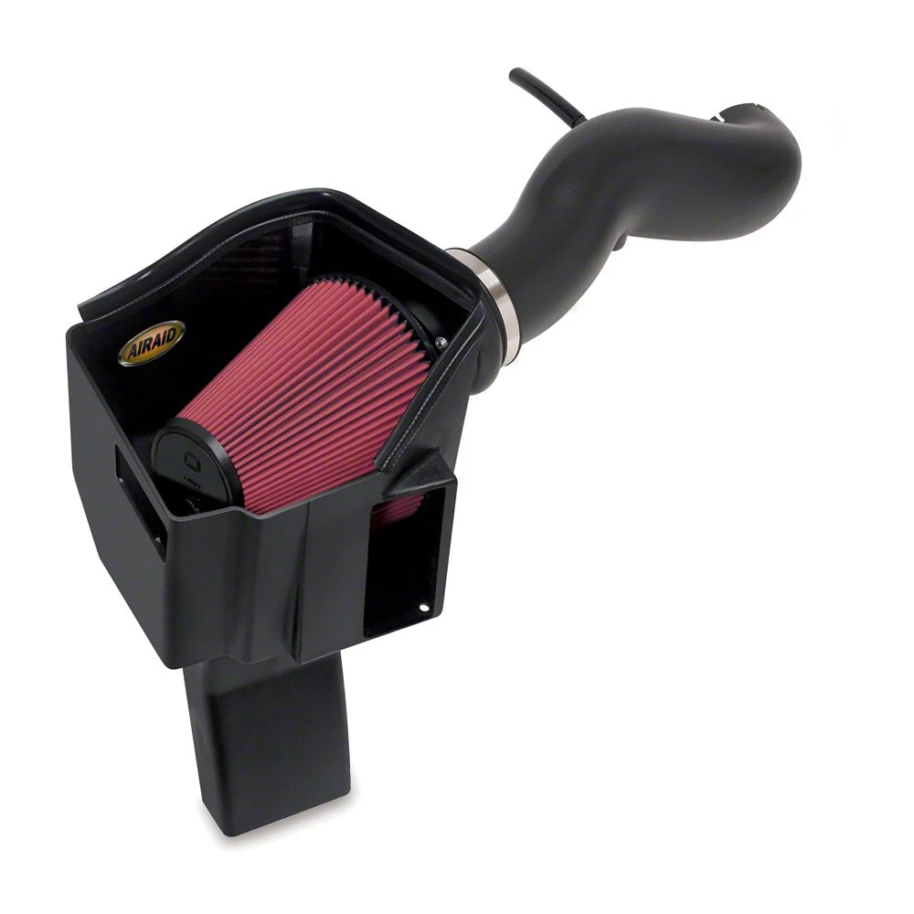 Airaid MXP Series Cold Air Intake with Red SynthaMax Dry Filter (09-10 6.0L Silverado 2500 HD w/ Mechanical Cooling Fan)