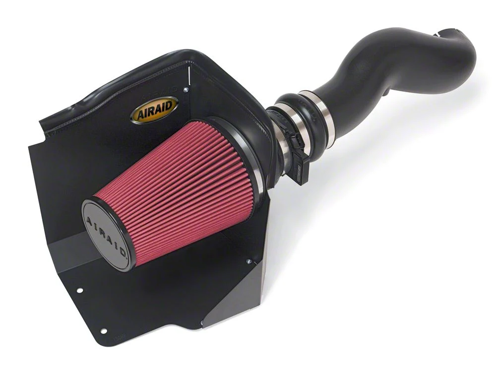 Airaid Cold Air Dam Intake with Red SynthaMax Dry Filter (07-08 6.0L Silverado 3500 HD)